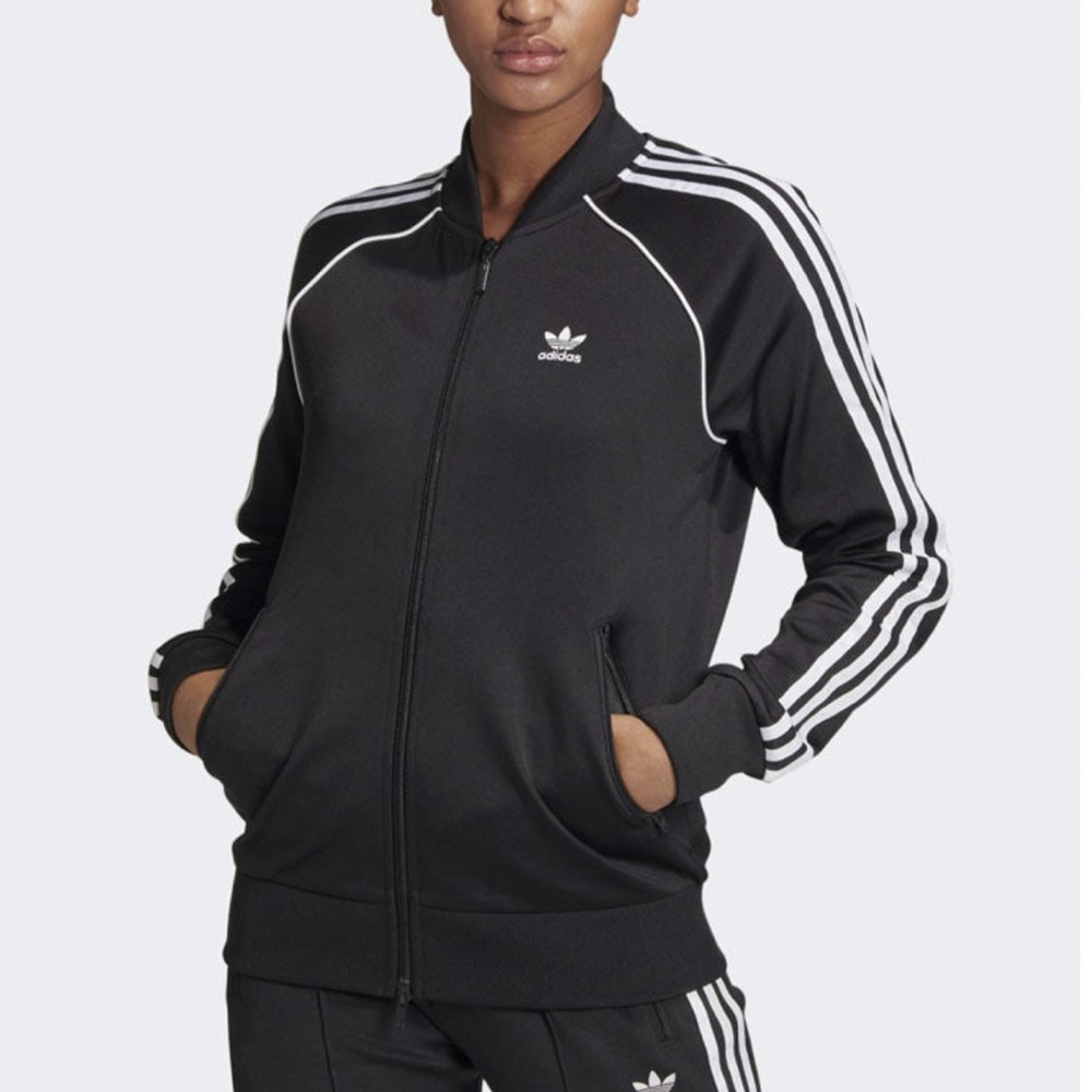 adidas Originals Women's Superstar Track Jacket - Primeblue *NEW* XS
